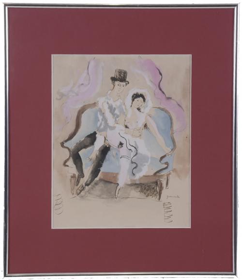 EMILI GRAU-SALA (1911-1975). "COUPLE".