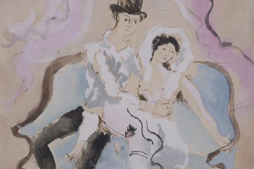 EMILI GRAU-SALA (1911-1975). "COUPLE".