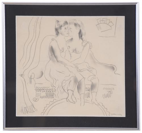 EMILI GRAU-SALA (1911-1975). "PAIR OF WOMEN".
