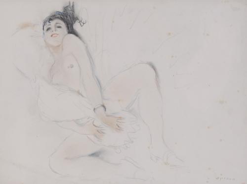 RICARD OPISSO (1880-1966). EROTIC DRAWING.