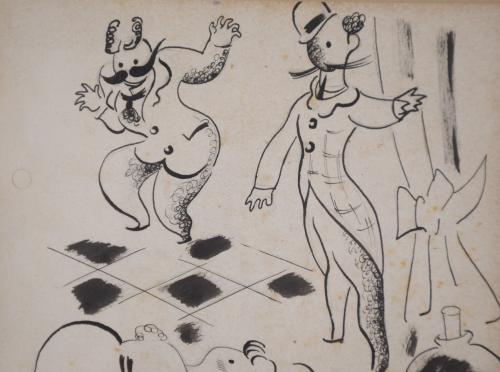 SALVADOR MESTRES (1910-1975). Illustration.