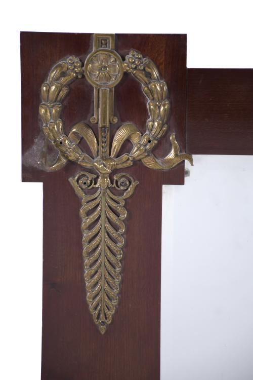 EMPIRE STYLE MIRROR, 20TH CENTURY.
