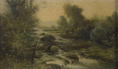 20TH CENTURY CATALAN SCHOOL. PAIR OF LANDSCAPES