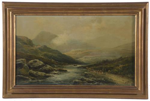 20TH CENTURY CATALAN SCHOOL. PAIR OF LANDSCAPES