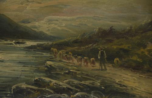 20TH CENTURY CATALAN SCHOOL. PAIR OF LANDSCAPES