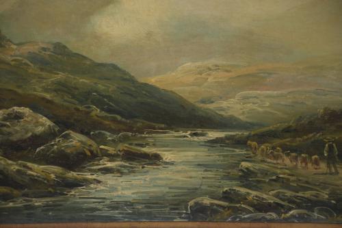 20TH CENTURY CATALAN SCHOOL. PAIR OF LANDSCAPES