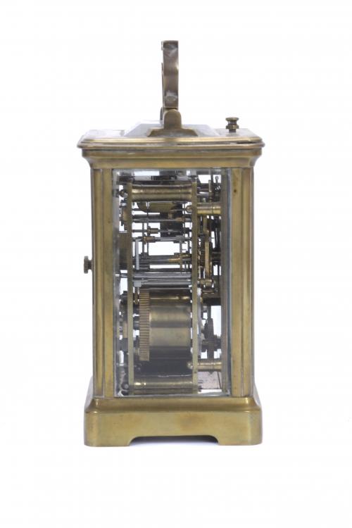 TRAVEL ALARM CLOCK, EARLY 20TH CENTURY.
