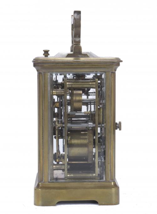 TRAVEL ALARM CLOCK, EARLY 20TH CENTURY.