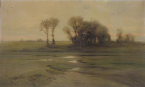 TOMAS SANS CORBELLA (1869-1911).  "LANDSCAPE".