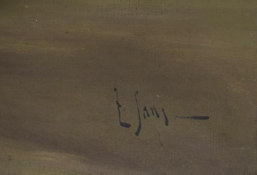 TOMAS SANS CORBELLA (1869-1911).  "LANDSCAPE".
