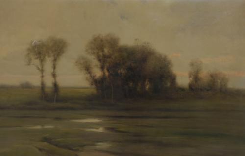 TOMAS SANS CORBELLA (1869-1911).  "LANDSCAPE".