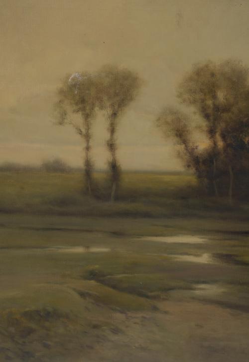 TOMAS SANS CORBELLA (1869-1911).  "LANDSCAPE".