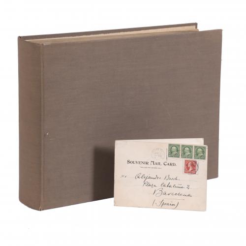 COLLECTION OF HANDWRITTEN POSTCARDS FROM 1901-1903.