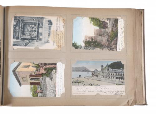 COLLECTION OF HANDWRITTEN POSTCARDS FROM 1901-1903.
