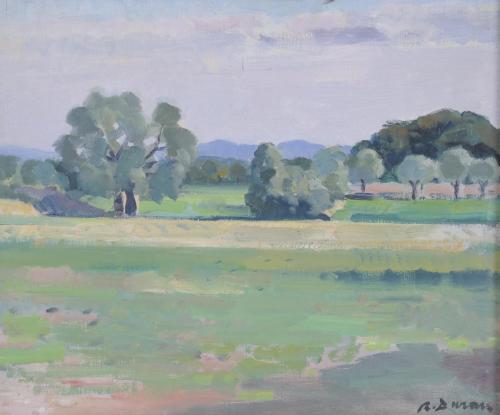 RAFAEL DURÁN BENET (1931-2015). "SOL D'HIVERN", RUPIÀ.