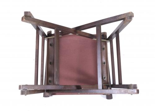 DIRECTOR&#39;S STYLE STONEWARE CHAIR, CIRCA 1970.