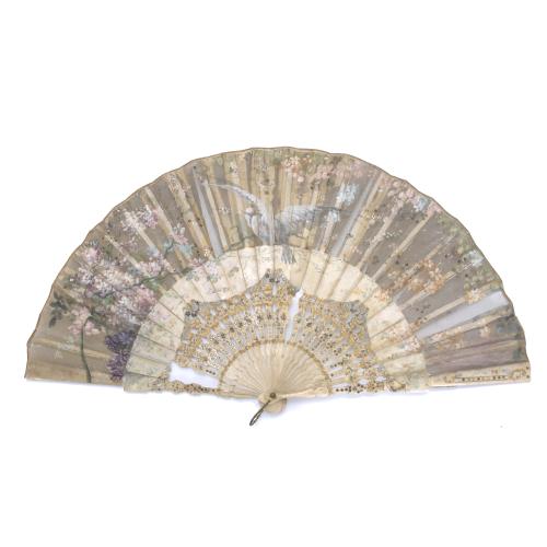 VICTORIAN FAN, 19TH CENTURY.