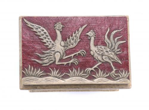 NEPALESE BOX, SECOND HALF OF THE 20TH CENTURY.