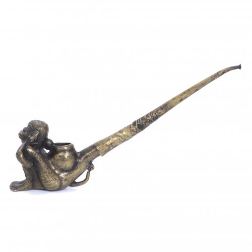 NEPALESE PIPE, FIRST HALF OF THE 20TH CENTURY.