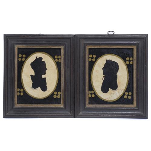 PERRY HOFP (20TH-21ST CENTURY). PAIR OF DECORATIVE FRAMES,