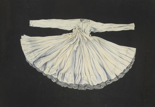 SET OF THREE DRAWINGS OF DIFFERENT COSTUMES. 20TH CENTURY