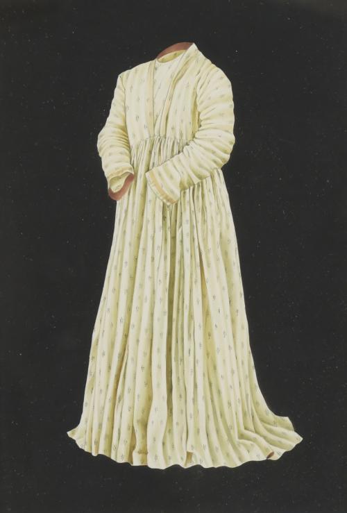 SET OF THREE DRAWINGS OF DIFFERENT COSTUMES. 20TH CENTURY