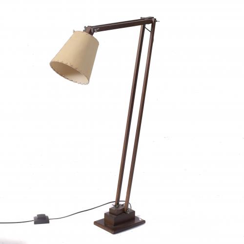 FRENCH RATIONALIST STYLE LAMP, AFTER MODELS FROM THE 1940&#39;S