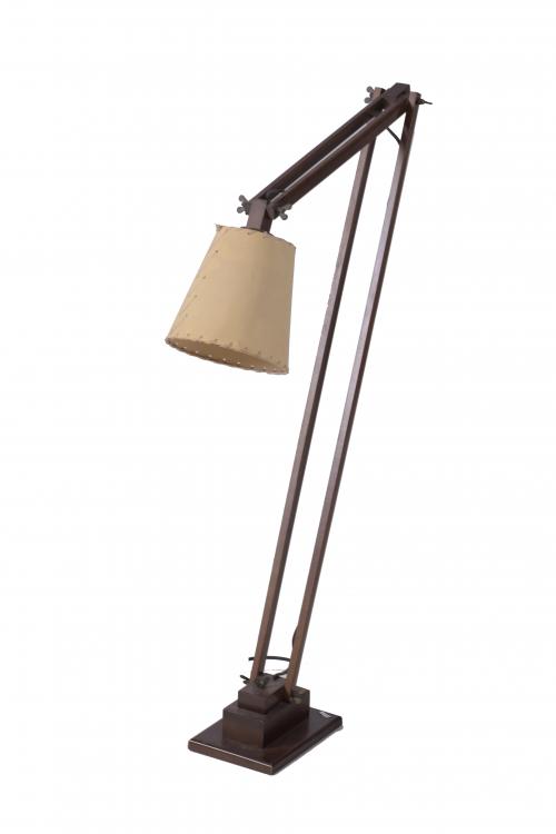 FRENCH RATIONALIST STYLE LAMP, AFTER MODELS FROM THE 1940&#39;S