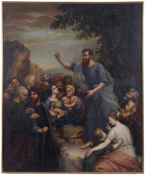 ANTONI FERRAN Y SATAYOL (1786-1857).  "SAINT PAUL PREACHING