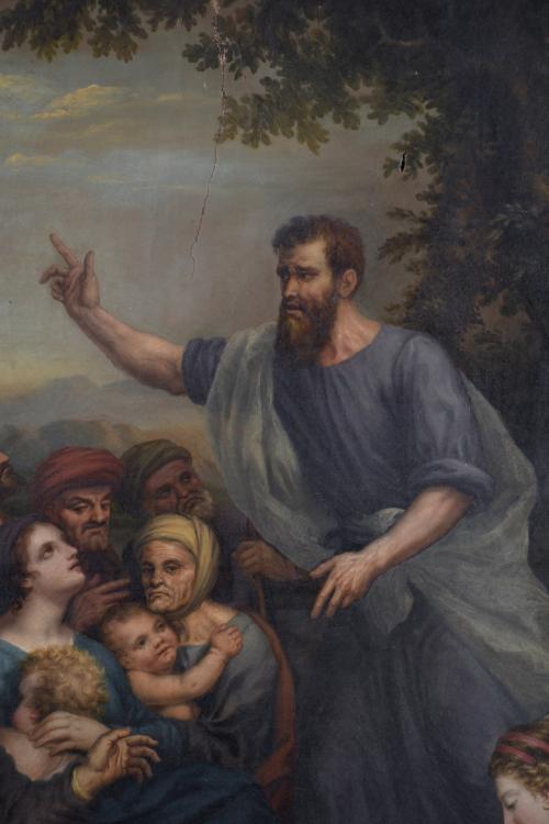 ANTONI FERRAN Y SATAYOL (1786-1857).  "SAINT PAUL PREACHING