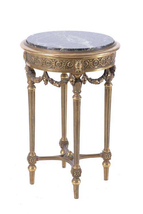 LOUIS XVI STYLE SMALL CENTRE TALBE, 20TH CENTURY. 
