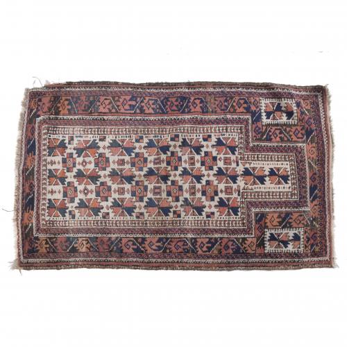 PERSIAN PRAYER CARPET, 20TH CENTURY.