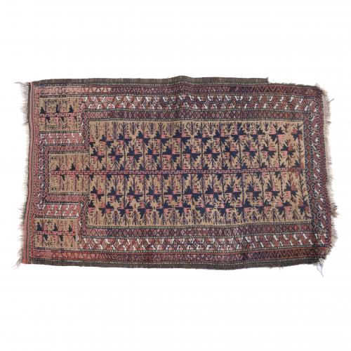 PERSIAN PRAYER CARPET, 20TH CENTURY.