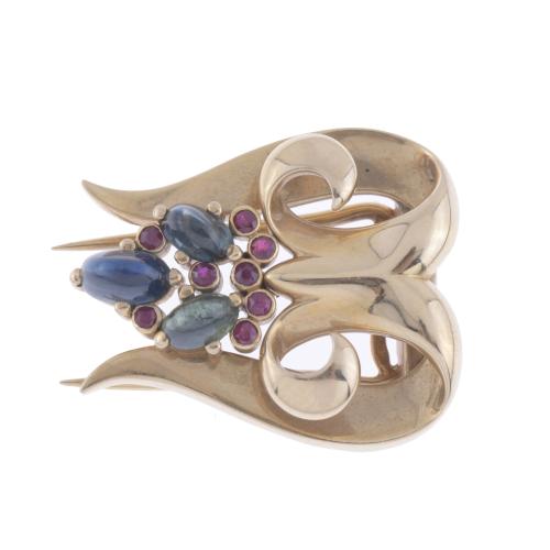 CLIP BROOCH.