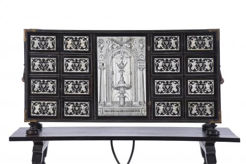 PROBABLY ITALIAN MANNERIST STYLE CABINET, 19TH CENTURY.