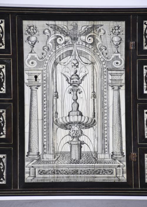PROBABLY ITALIAN MANNERIST STYLE CABINET, 19TH CENTURY.