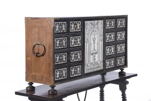 PROBABLY ITALIAN MANNERIST STYLE CABINET, 19TH CENTURY.