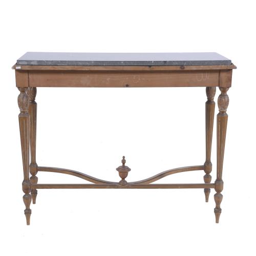 LOUIS XVI STYLE CONSOLE TABLE, 20TH CENTURY.
