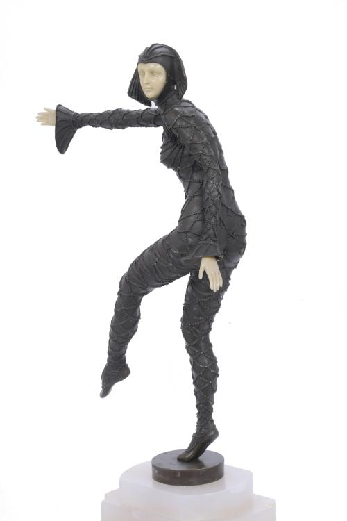 AFTER MODELS BY DEMÉTRE CHIPARUS (1886-1947).  "DANCER", 20