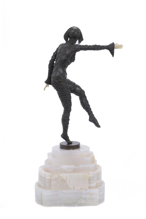 AFTER MODELS BY DEMÉTRE CHIPARUS (1886-1947).  "DANCER", 20