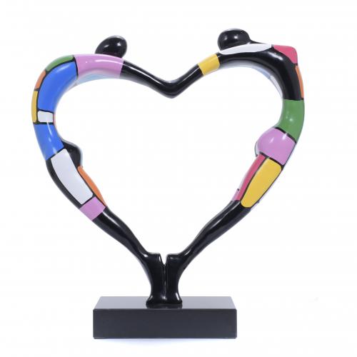 AFTER MODELS BY NIKI DE SAINT PHALLE (1930-2002). "HEART".