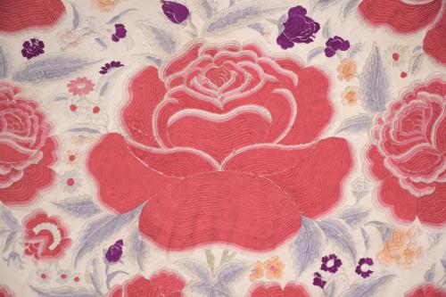 MANILA SHAWL, LATE 19TH CENTURY.
