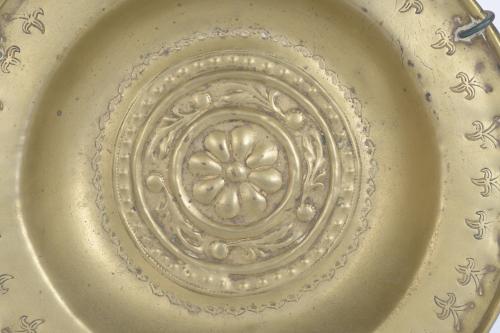 GERMAN CHARITY DISH, 17TH-18TH CENTURY.