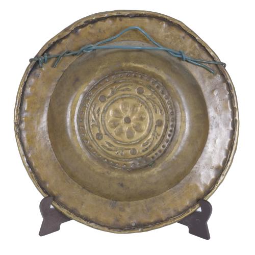 GERMAN CHARITY DISH, 17TH-18TH CENTURY.