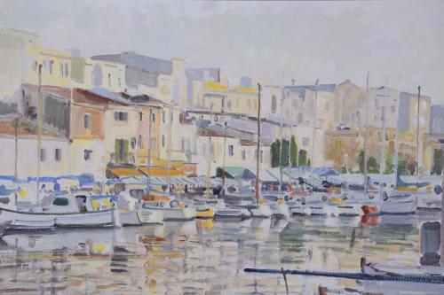 RAFAEL DURÁN BENET (1931-2015). "PORT OF CIUTADELLA".