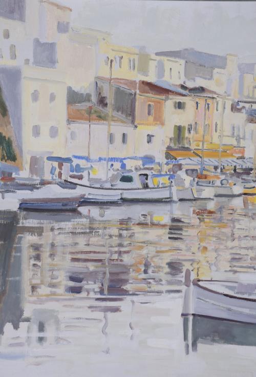 RAFAEL DURÁN BENET (1931-2015). "PORT OF CIUTADELLA".