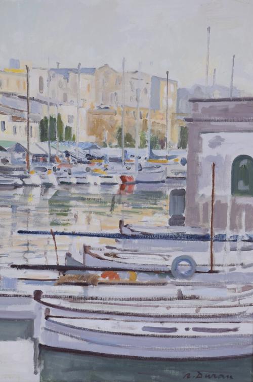 RAFAEL DURÁN BENET (1931-2015). "PORT OF CIUTADELLA".