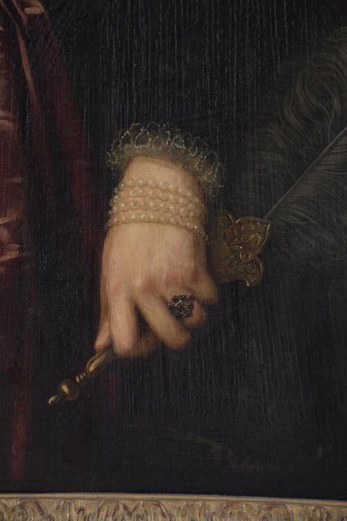19TH CENTURY DUTCH SCHOOL. "PORTRAIT OF A LADY".