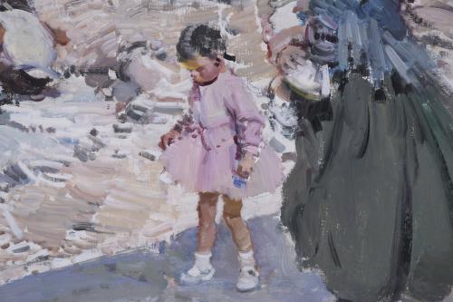 IGNACIO GIL (1913-2003). "WOMEN FROM IBIZA".