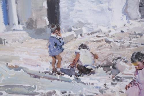 IGNACIO GIL (1913-2003). "WOMEN FROM IBIZA".